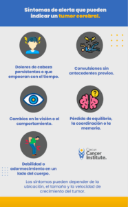 los sintomas de un tumor cerebral