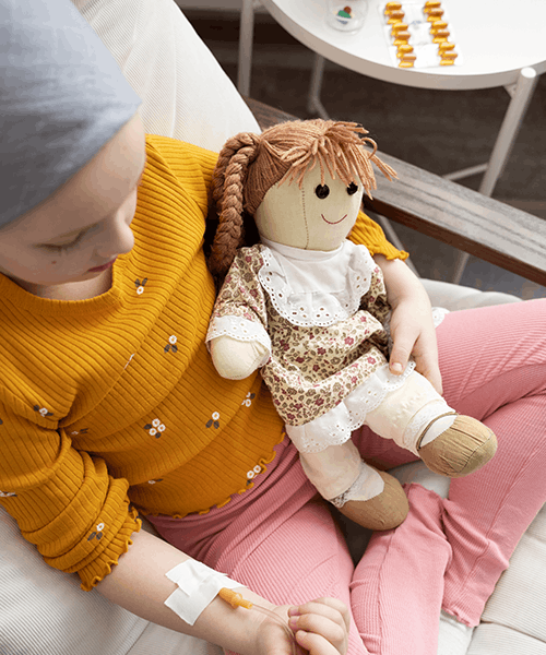 prepara a un niño para su tratamiento oncologico